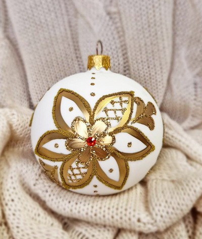 Шар "Графика 23150", серия "ВС", 85 мм., в подарочной упаковке Шар "Графика 23150", серия "ВС", 85 мм., в подарочной упаковке