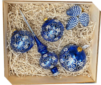 Набор "Морозная роспись"  в подарочной деревянной упаковке