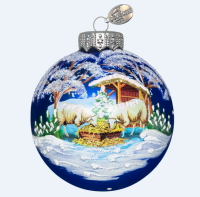 Шар "Барашки курчавые", 100 мм., в подарочной упаковке