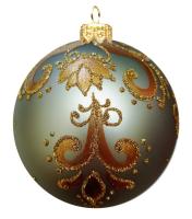 Шар "Графика 68", 100 мм., в подарочной упаковке