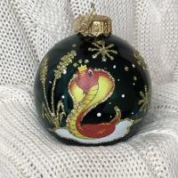 Шар "Змея- королева", 80 мм, в подарочной упаковке