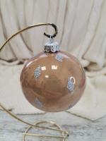 Шар "Льдинки", 85 мм., ШБ-03/1