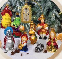 Набор "В гостях у сказки-2"  в подарочной деревянной упаковке