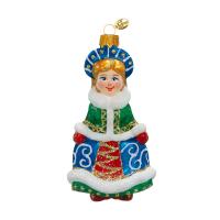 Ёлочное украшение "Девочка"1, в подарочной упаковке, h-10 см