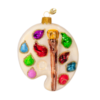 Ёлочное украшение "Акварель", в подарочной упаковке, h-9 см