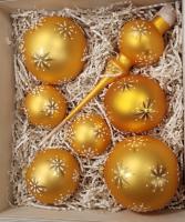 Набор "Ослепительный" золото  в подарочной деревянной упаковке