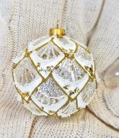 Шар "Графика 2368", серия "ВС", 100 мм., в подарочной упаковке Шар "Графика 2368", серия "ВС", 100 мм., в подарочной упаковке