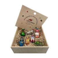 Набор "Праздник Новый год 10", в подарочной деревянной упаковке