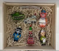 Набор "Праздник Новый год 6", в подарочной деревянной упаковке