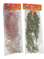 Бусы новогодние  "Новогодние кружева" , на европодвесе ,