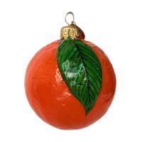 Ёлочное украшение "Апельсин сладкий", в подарочной упаковке, h- 7 см