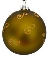 Шар "Морозная мелодия 3", 60 мм., без упаковки