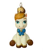 Ёлочное украшение "Пони мальчик"1, в подарочной упаковке, h-7 см