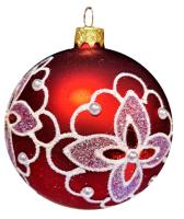 Шар "Графика 2344", серия "ВС", 80 мм., без упаковки