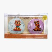 Набор "Пони" из 2 шаров, серия "ВС", 80 мм., в подарочной упаковке