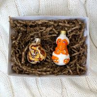 Набор "Символ 2025" 14, из 2 фигурок, в подарочной упаковке