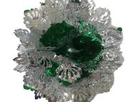 Подвеска "Шар снежинка" маленький, d- 35 см 