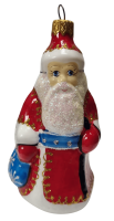 Ёлочное украшение "Дед Мороз",, в подарочной упаковке h-12см