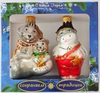 Набор "Старый новый год" 3 , из 2 фигурок, в подарочной упаковке