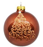 Шар "Шоколадная коллекция 1", 80 мм., в подарочной упаковке