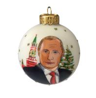 Шар "Президент с Кремлём", 80 мм., в подарочной упаковке