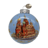 Шар "Храм Спаса-на-Крови 2", 100 мм., в подарочной упаковке