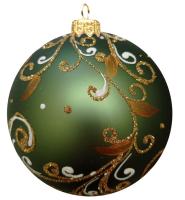 Шар "Графика 76", 100 мм., в подарочной упаковке