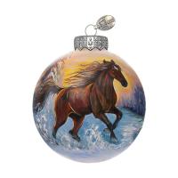 Шар "Конь быстрый", 120 мм., в подарочной упаковке