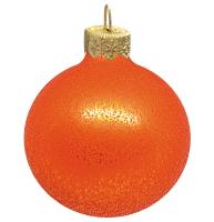 Шар "Пудровый Цвет № 2", оранжевый, 85 мм., в подарочной упаковке