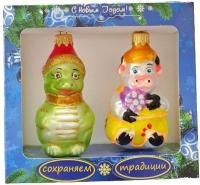 Набор "Старый новый год" 2 , из 2 фигурок, в подарочной упаковке