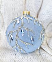 Шар "Графика 2366", серия "ВС", 100 мм., в подарочной упаковке