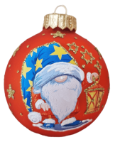 Шар "Волшебный гном 2", 100 мм., в подарочной упаковке