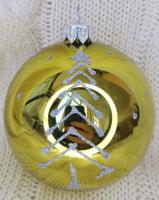 Шар "Ёлки-палки 1", 85 мм., без упаковки