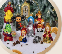 Набор "Любимые сказки"  в подарочной деревянной упаковке