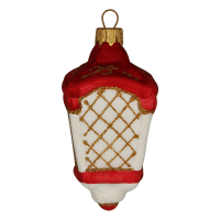 Ёлочное украшение "Фонарь", в подарочной упаковке h-11 см