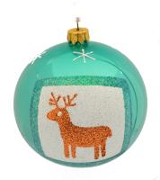 Шар "Грациозный олененок", 100 мм., в подарочной упаковке Шар "Грациозный олененок", 100 мм., в подарочной упаковке