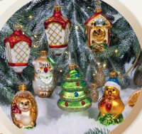 Набор "Рождество. Ретро"  в подарочной деревянной упаковке