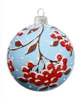 Шар "Рябина", серия "ВС", 80 мм., в подарочной упаковке