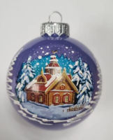 Шар "Волшебный домик", 80 мм., в подарочной упаковке