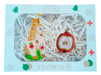 Набор "Символ 2026", из 2 фигурок, в подарочной упаковке