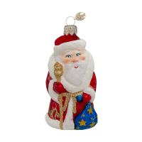Ёлочное украшение "Дед Мороз сказочный"1, в подарочной упаковке, h-10 см