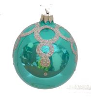 Шар "Бирюзовый 1", 85 мм., в подарочной упаковке Шар "Бирюзовый 1", 85 мм., в подарочной упаковке