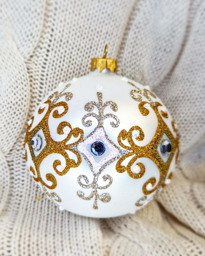 Шар "Графика 2380", серия "ВС", 100 мм., в подарочной упаковке Шар "Графика 2380", серия "ВС", 100 мм., в подарочной упаковке