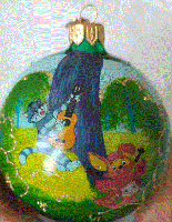 Шар "Простоквашино 1", 80 мм., в подарочной упаковке