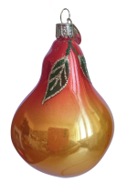 Ёлочное украшение "Груша", в подарочной упаковке, h-10 см