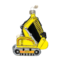 Ёлочное украшение "Экскаватор", в подарочной упаковке, h-11 см