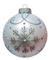 Шар "Графика 60",100 мм., в подарочной упаковке  Шар "Графика 60",100 мм., в подарочной упаковке