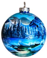 Шар "Волшебный лес", серия "ВС", 120 мм., в подарочной упаковке