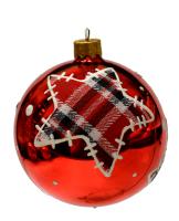 Шар "Веселые заплатки", 85 мм., в подарочной упаковке Шар "Веселые заплатки", 85 мм., в подарочной упаковке