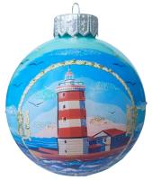 Шар "Маяк", 100 мм., в подарочной упаковке